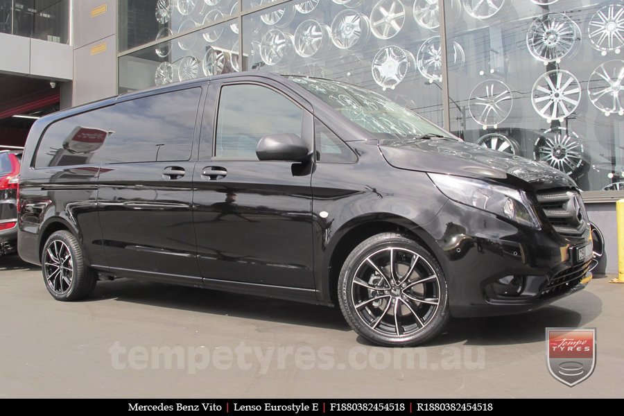 18x8.0 Lenso Eurostyle E ESE on MERCEDES VITO