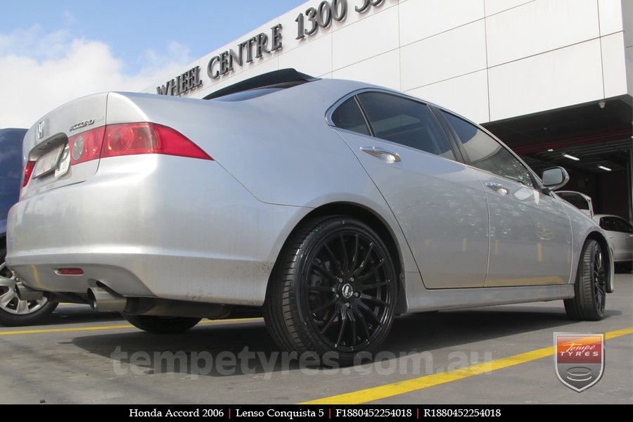 18x8.0 18x9.0 Lenso Conquista 5 SB CQ5 on HONDA ACCORD