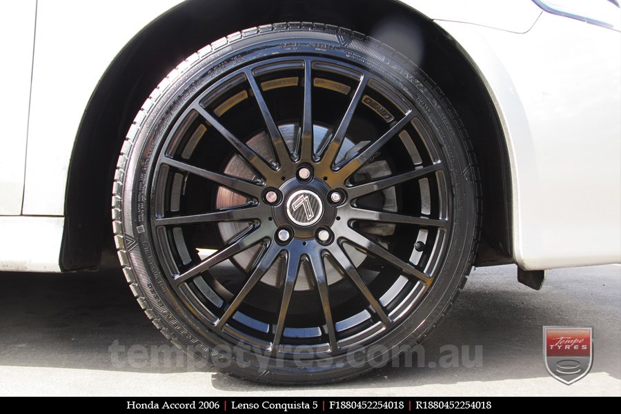 18x8.0 18x9.0 Lenso Conquista 5 SB CQ5 on HONDA ACCORD