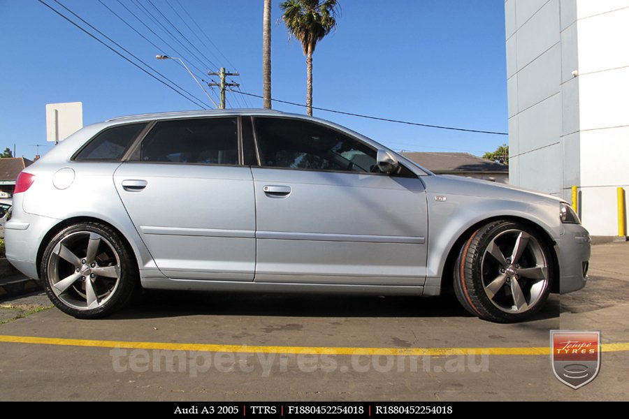 18x8.0 TTRS on AUDI A3