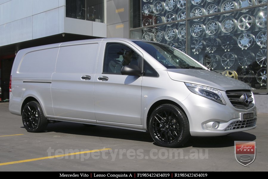 19x8.5 19x9.5 Lenso Conquista A CQA MK  on MERCEDES VITO