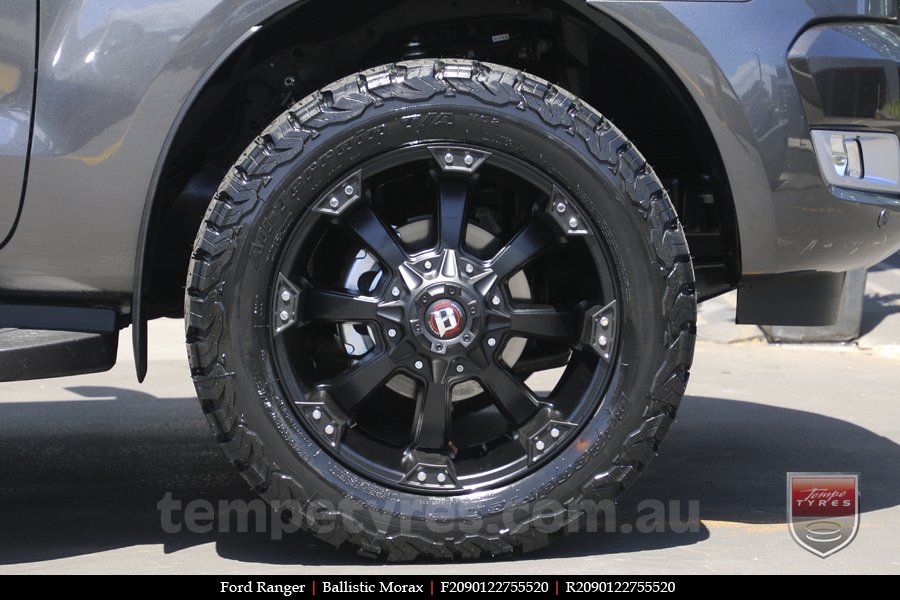 20x9.0 Ballistic Morax on FORD RANGER