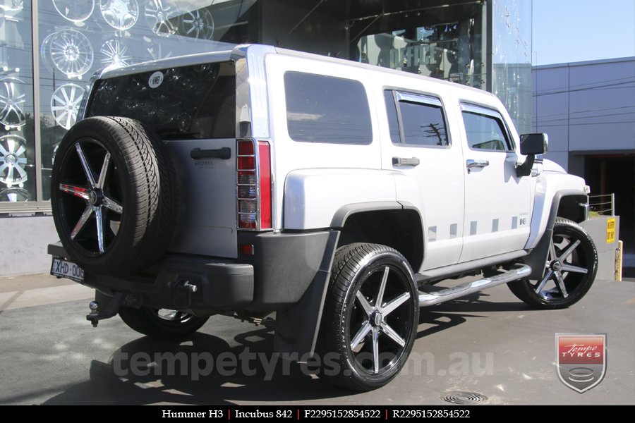 22x9.5 Incubus 842 on HUMMER H3