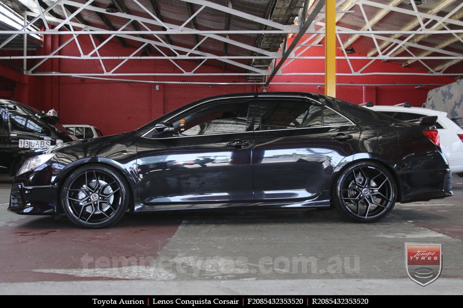 20x8.5 Lenso Conquista Corsair CQC on TOYOTA AURION