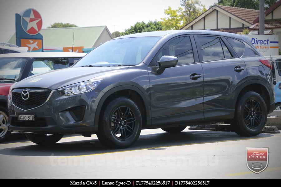 17x7.5 Lenso Spec D MB on MAZDA CX5