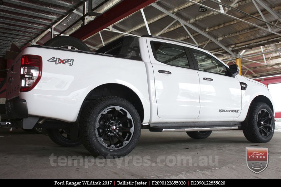 20x9.0 Ballistic Jester on FORD RANGER WILDTRAK