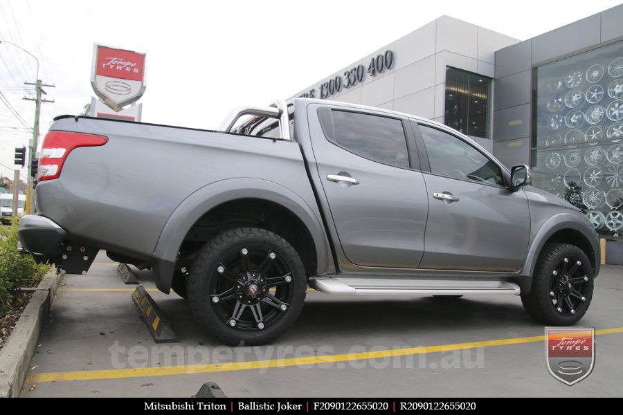 20x9.0 Ballistic Joker FB on MITSUBISHI TRITON