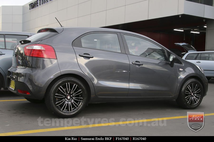 16x7.0 Samurai Endo BKF on KIA RIO