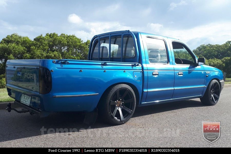 18x9.0 Lenso RTG MBW on FORD COURIER