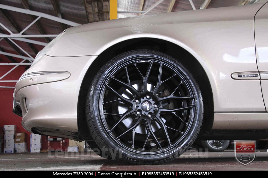 19x8.5 19x9.5 Lenso Conquista A CQA MK  on MERCEDES E-Class