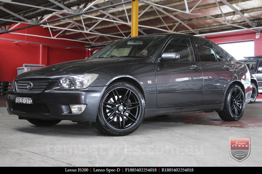 18x8.5 18x9.5 Lenso Spec D MB on LEXUS IS