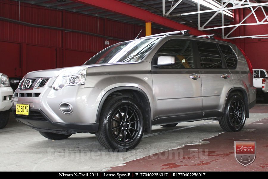 17x7.0 Lenso Spec B MB on NISSAN X-TRAIL