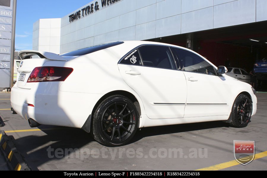 18x8.5 Lenso Spec F MB on TOYOTA AURION