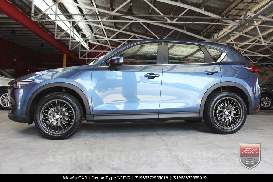 19x8.5 Lenso Type-M DG on MAZDA CX5