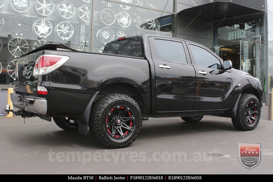 18x9.0 Ballistic Jester on MAZDA BT50