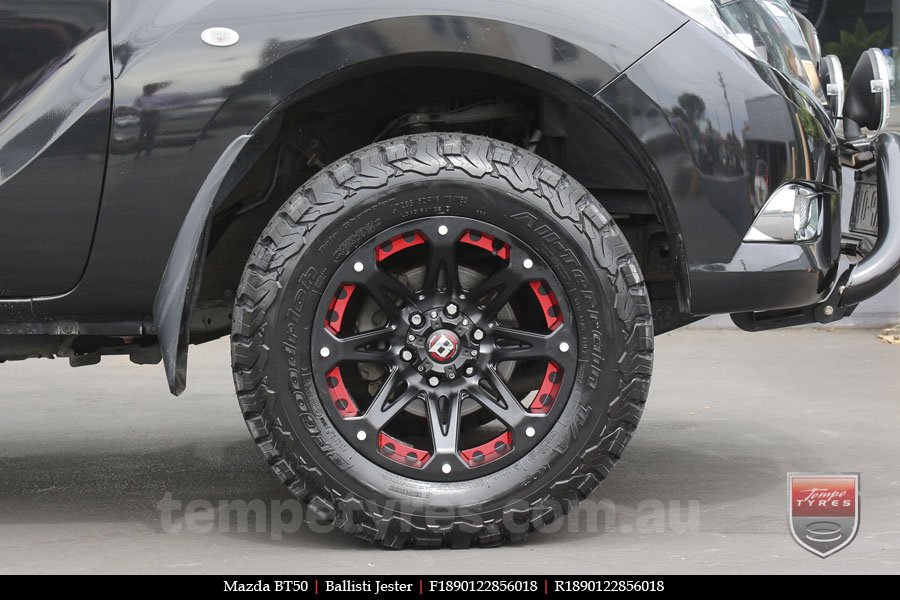 18x9.0 Ballistic Jester on MAZDA BT50