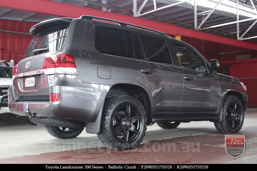 20x9.0 Ballistic Crush on TOYOTA LANDCRUISER 200 SERIES