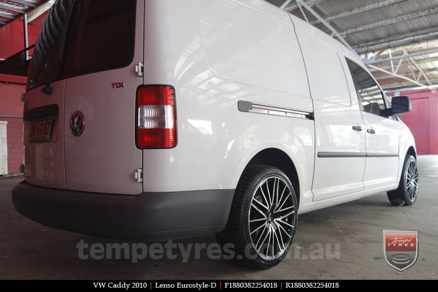 18x8.0 Lenso Eurostyle D ESD on VW CADDY