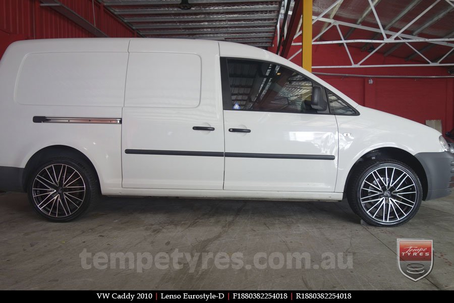 18x8.0 Lenso Eurostyle D ESD on VW CADDY