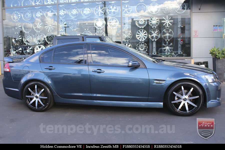 18x8.0 Incubus Zenith - MB on HOLDEN COMMODORE