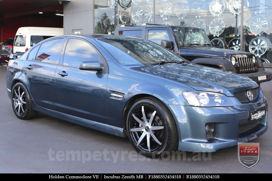 18x8.0 Incubus Zenith - MB on HOLDEN COMMODORE