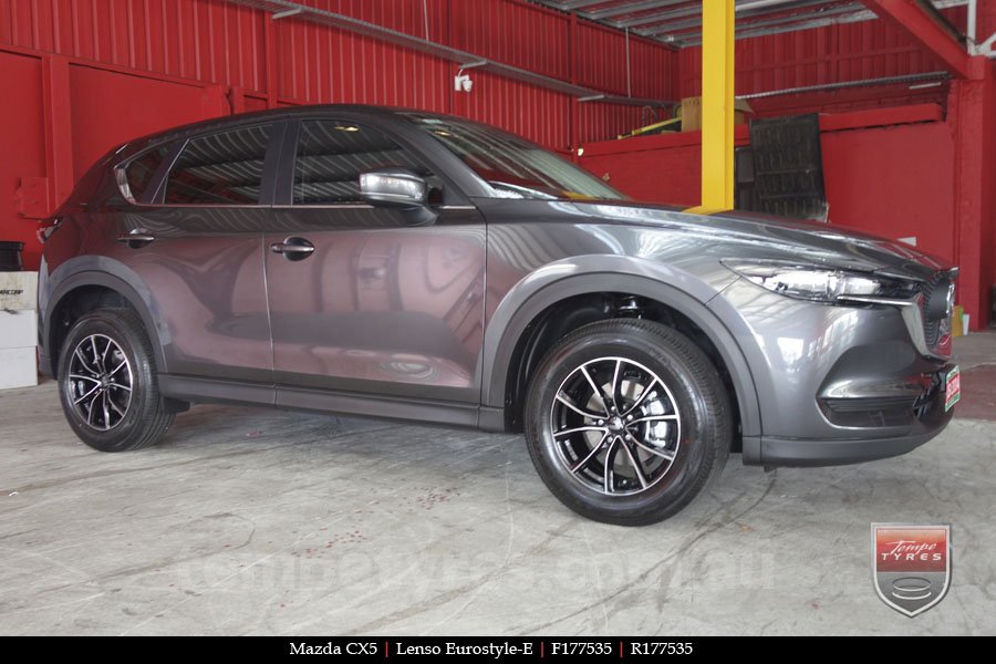 17x7.5 Lenso Eurostyle E ESE on MAZDA CX5