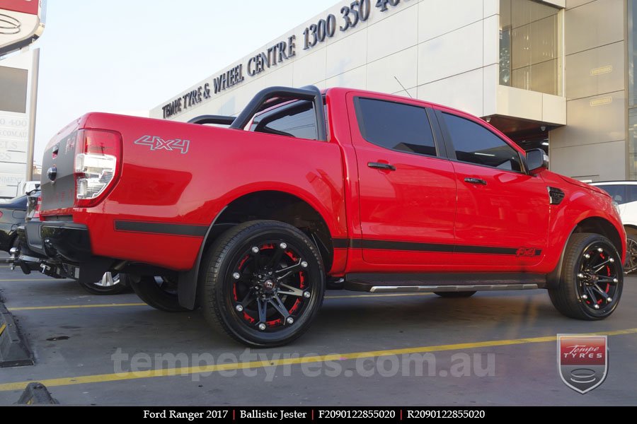 20x9.0 Ballistic Jester on FORD RANGER