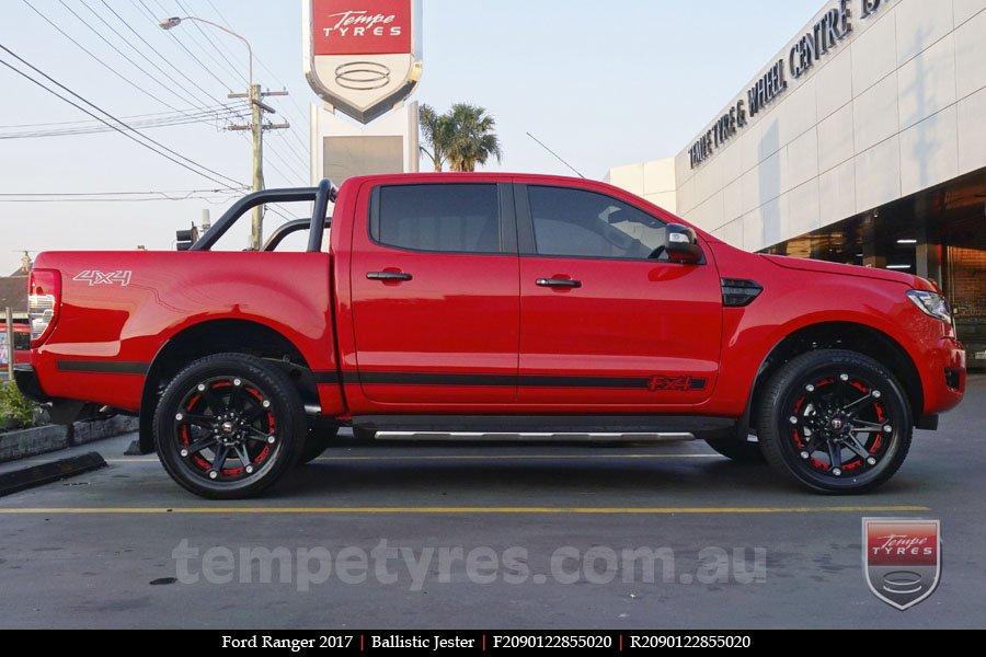 20x9.0 Ballistic Jester on FORD RANGER