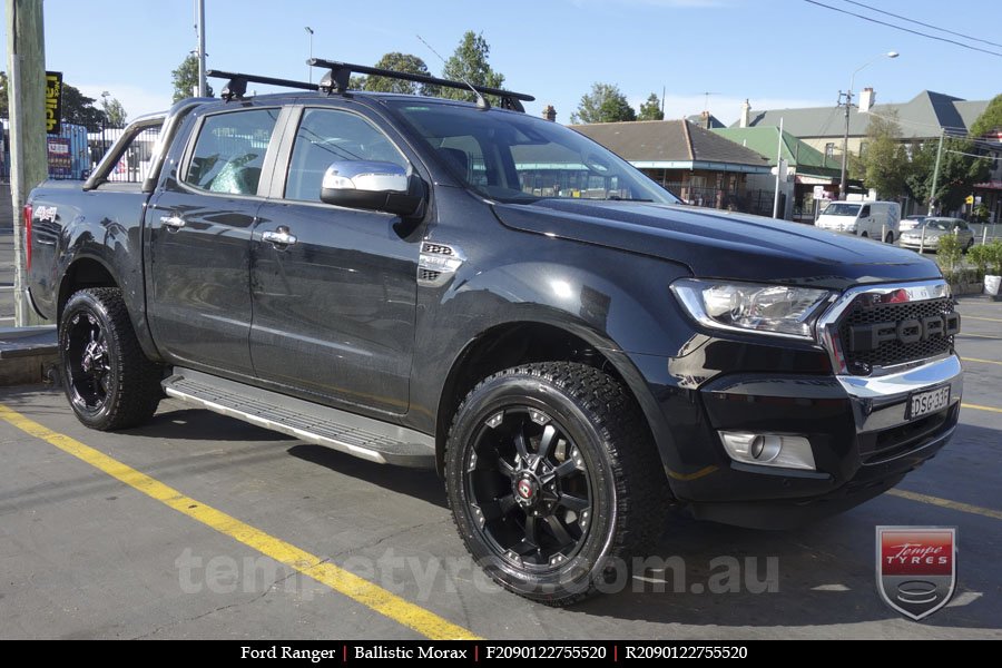 20x9.0 Ballistic Morax on FORD RANGER