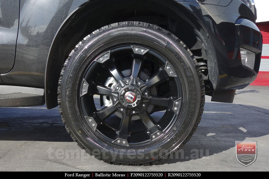 20x9.0 Ballistic Morax on FORD RANGER