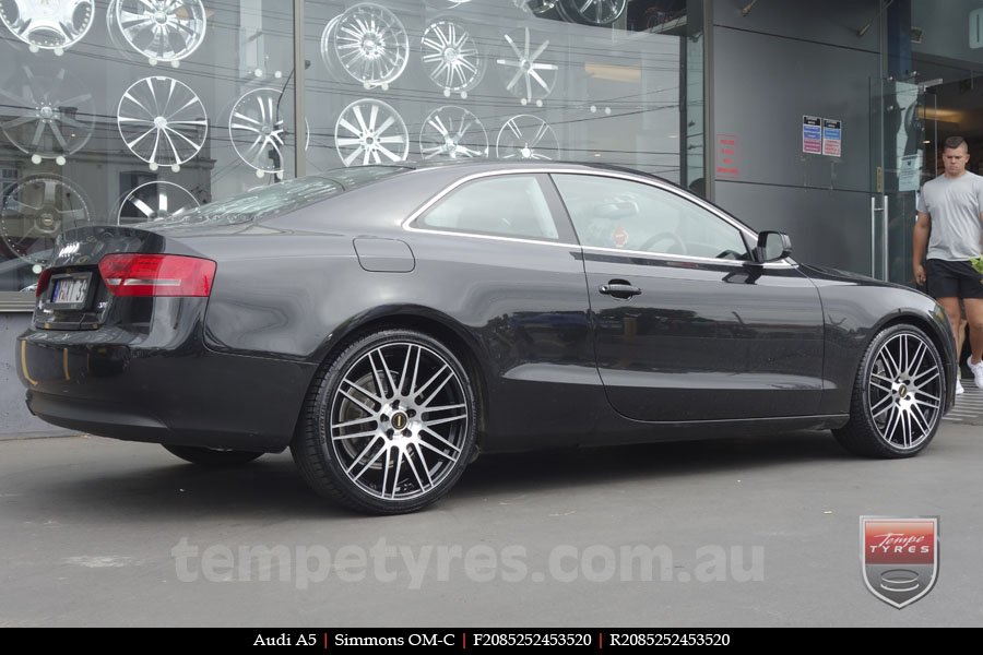 20x8.5 20x10 Simmons OM-C BM on AUDI A5