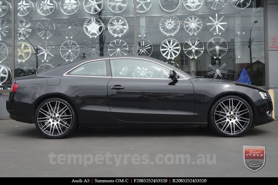 20x8.5 20x10 Simmons OM-C BM on AUDI A5