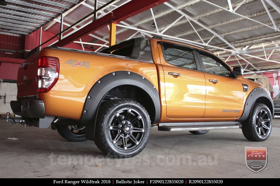 20x9.0 Ballistic Joker FB on FORD RANGER WILDTRAK