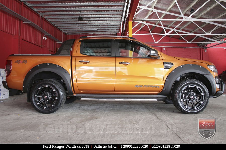 20x9.0 Ballistic Joker FB on FORD RANGER WILDTRAK