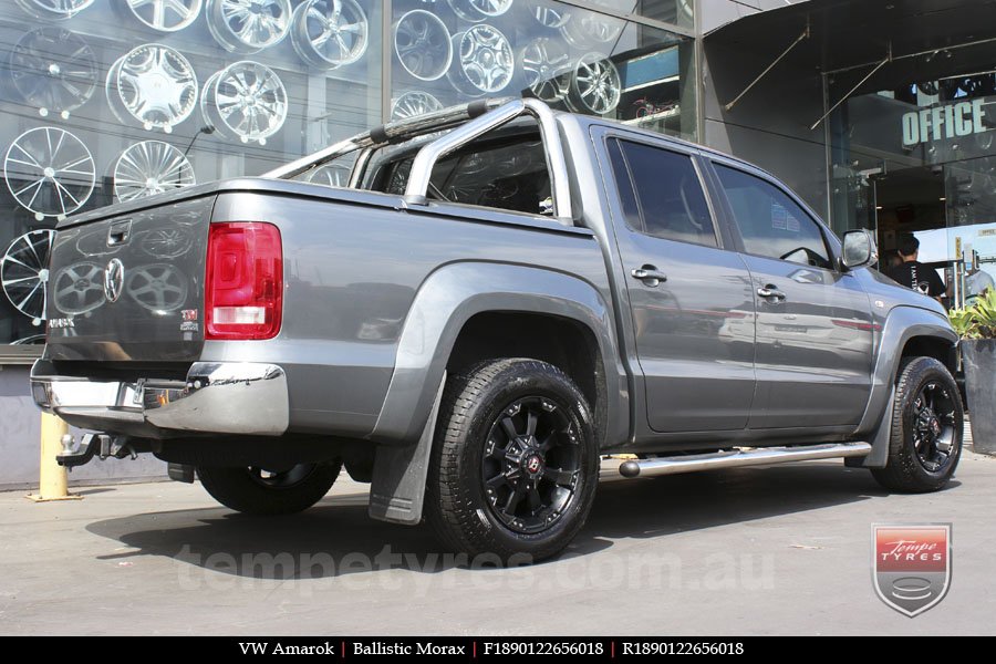 18x9.0 Ballistic Morax on VW AMAROK