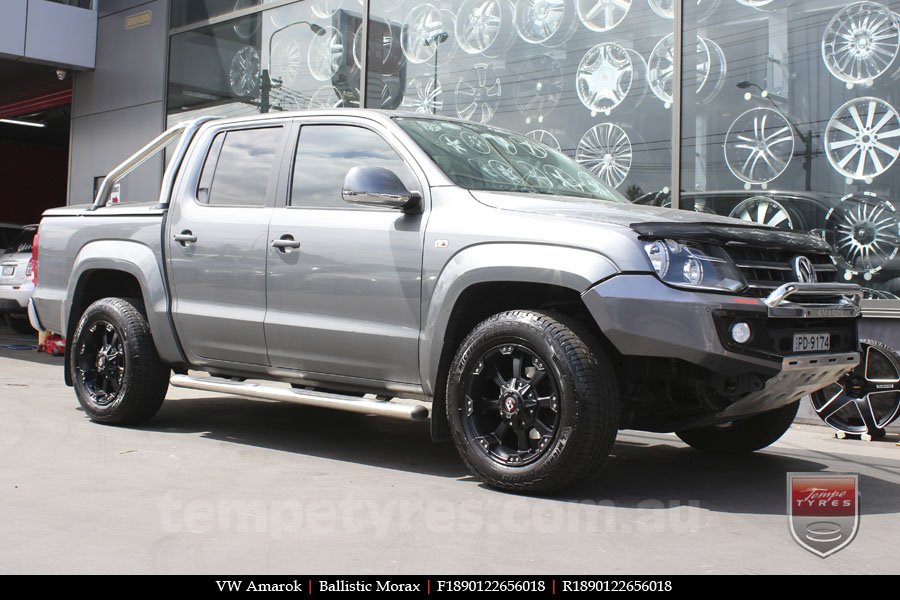 18x9.0 Ballistic Morax on VW AMAROK