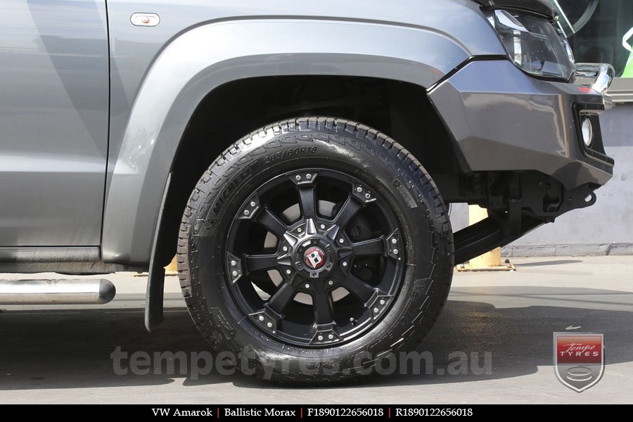 18x9.0 Ballistic Morax on VW AMAROK