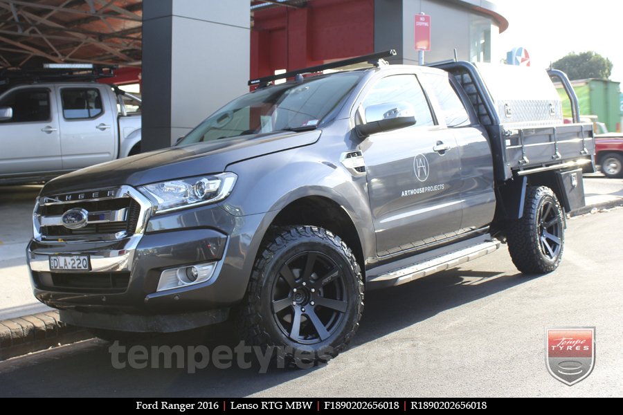 18x9.0 Lenso RTG MBW on FORD RANGER