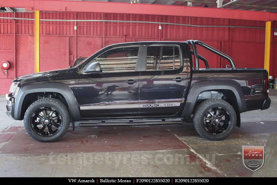 20x9.0 Ballistic Morax on VW AMAROK