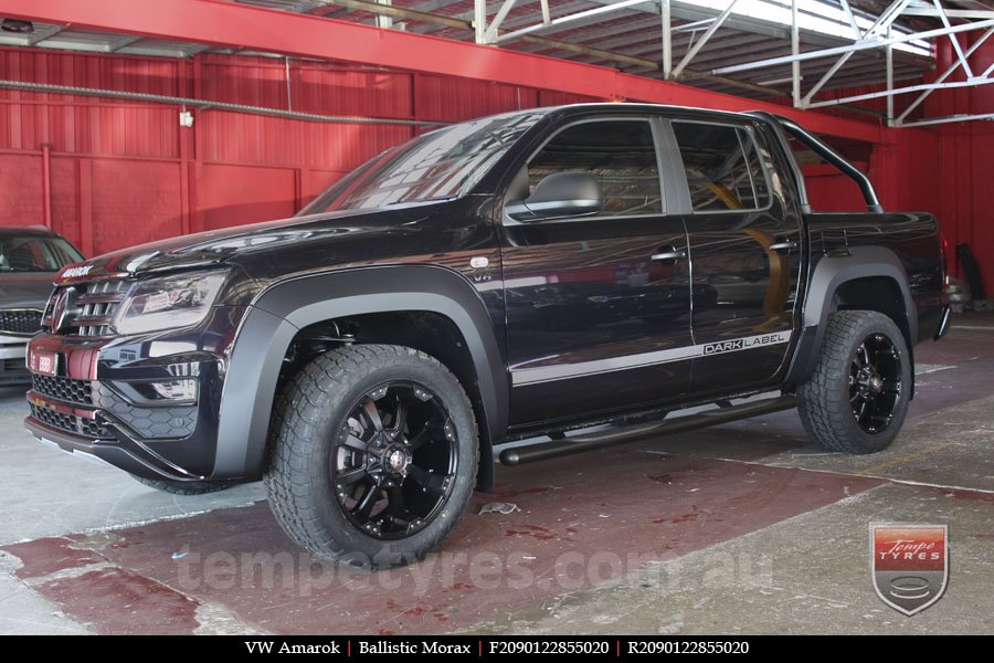 20x9.0 Ballistic Morax on VW AMAROK