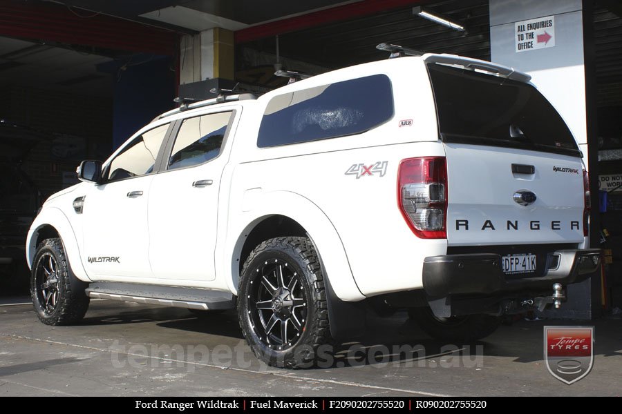 20x9.0 Fuel Maverick on FORD RANGER WILDTRAK