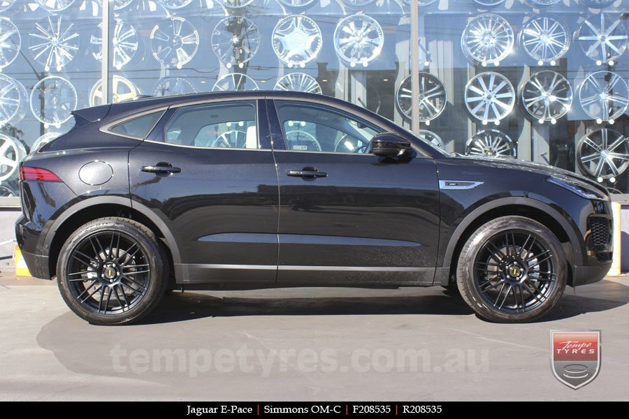 20x8.5 20x10 Simmons OM-C FB on JAGUAR E-PACE