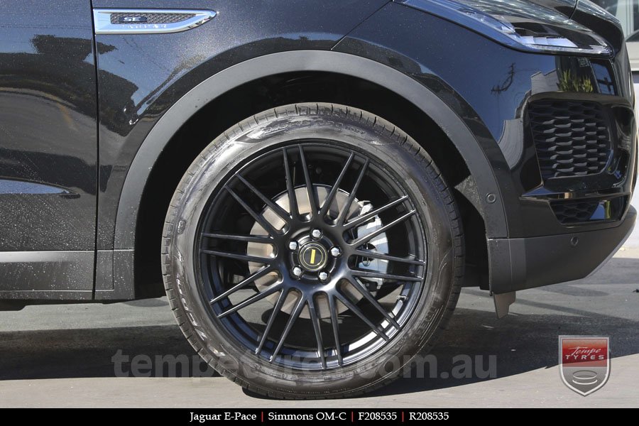 20x8.5 20x10 Simmons OM-C FB on JAGUAR E-PACE