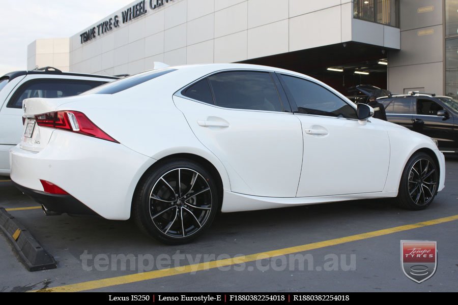 18x8.0 Lenso Eurostyle E ESE on LEXUS IS