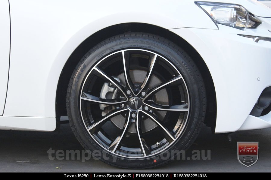 18x8.0 Lenso Eurostyle E ESE on LEXUS IS