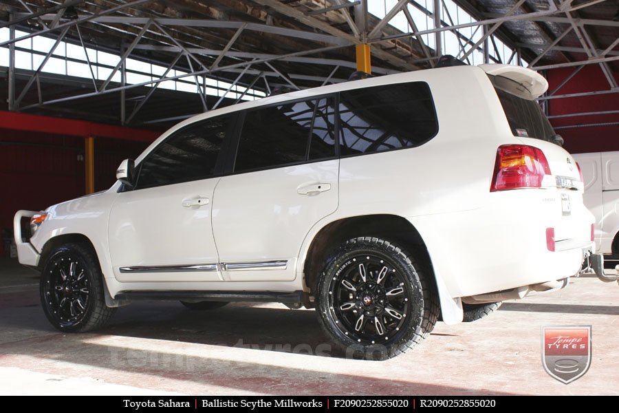 20x9.0 Ballistic Scythe Millworks on TOYOTA LandCruiser