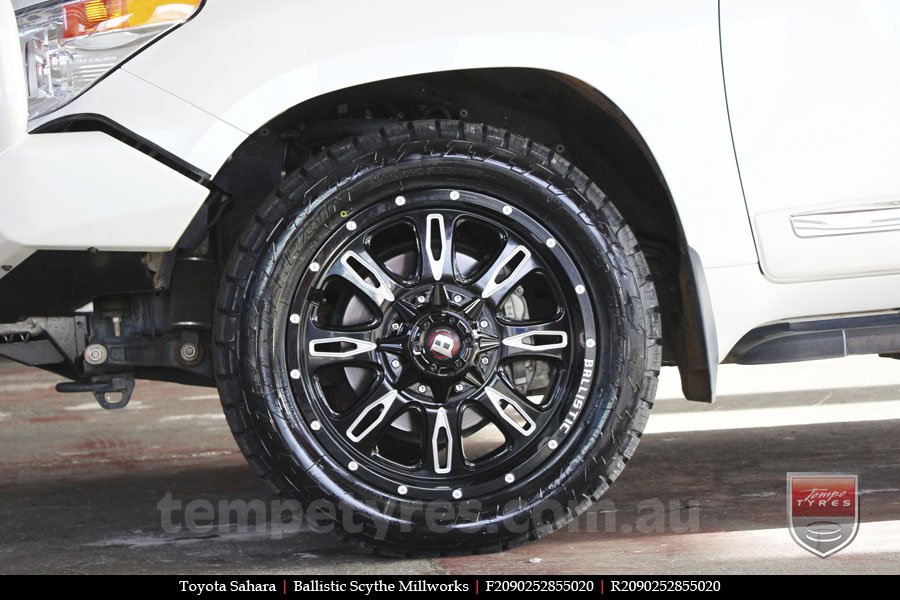 20x9.0 Ballistic Scythe Millworks on TOYOTA LandCruiser