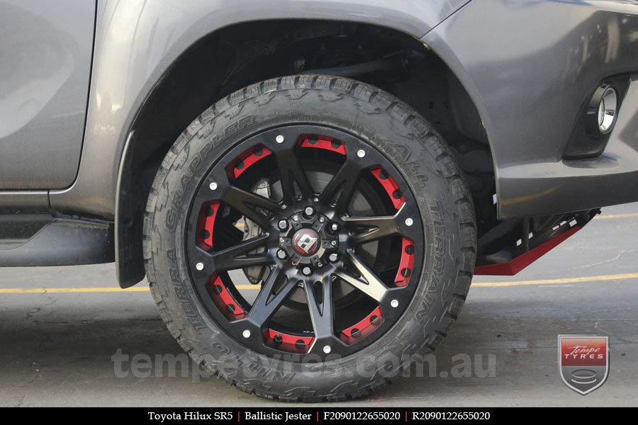 20x9.0 Ballistic Jester on TOYOTA HILUX SR5