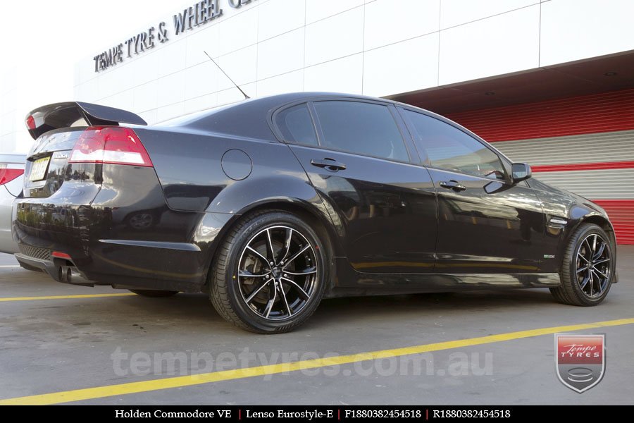 18x8.0 Lenso Eurostyle E ESE on HOLDEN COMMODORE VE