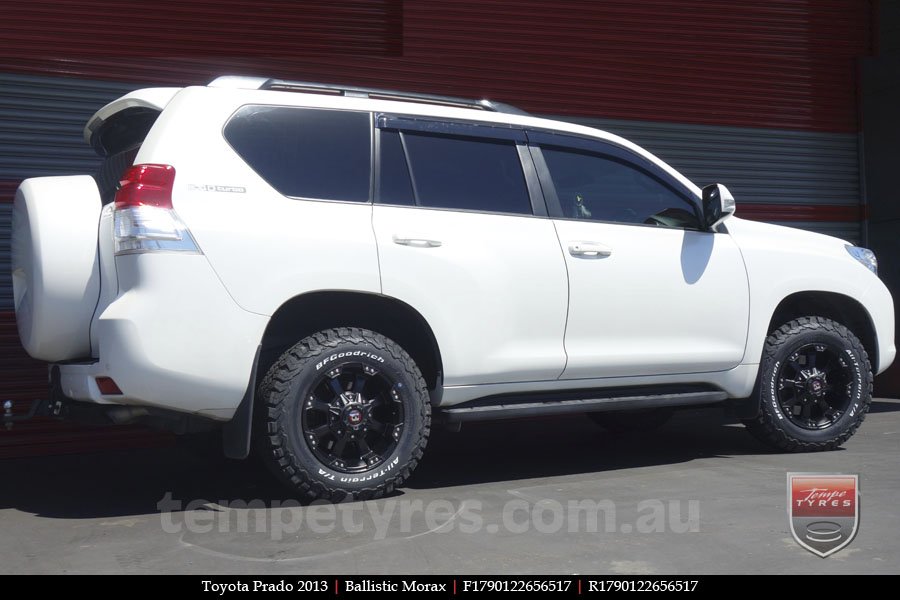 17x9.0 Ballistic Morax on TOYOTA PRADO